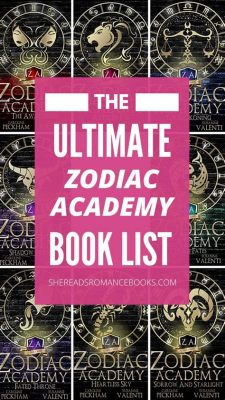 how many zodiac academy books are there and what makes them unique?